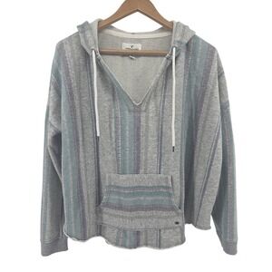 American Eagle Outfitters‎ Pullover Hoodie Beach Lightweight Pocket Women's L